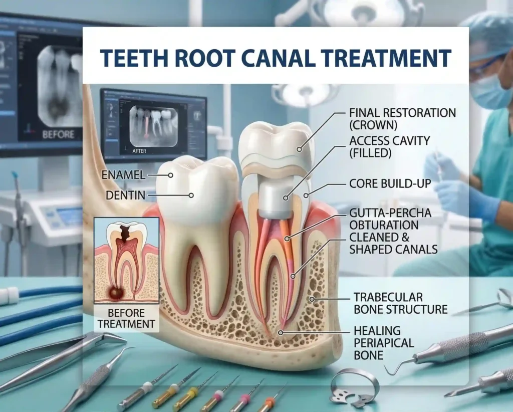 Digidentcare Teeth Root Canal